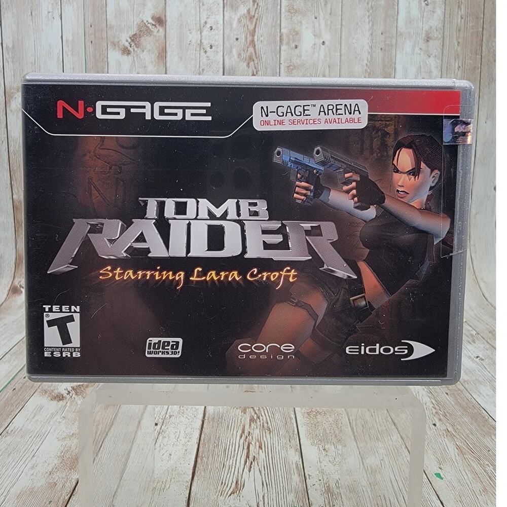 Tomb Raider Starring Lara Croft N-Gage Complete with Case & Manual